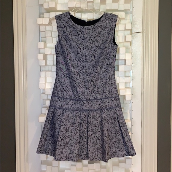 J.Crew Palm Tree Drop-Waist Dress - Picture 4 of 7